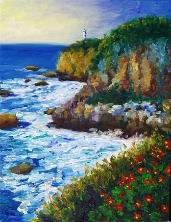 Oil Painting - Seacoast